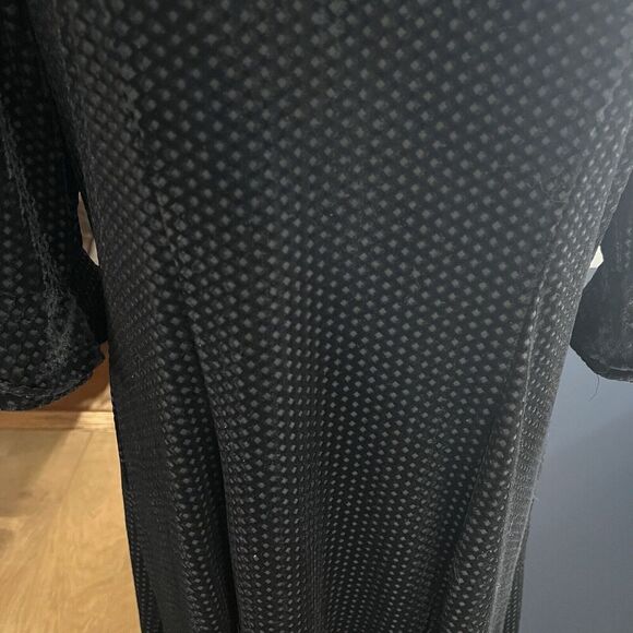 NorthStyle SZ 12 Polka Dot Velvet Dress Whimsigoth Witchy Fairy Grunge Party - Picture 6 of 11